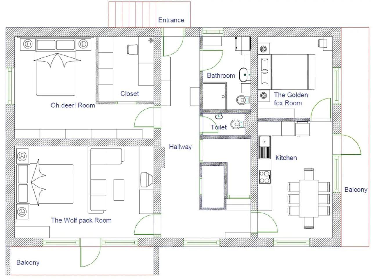 Brlog Apartment Zgornje Gorje Ngoại thất bức ảnh